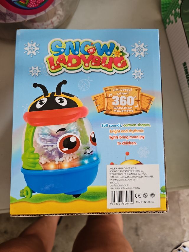 Mariquita musical Snow Ladybug