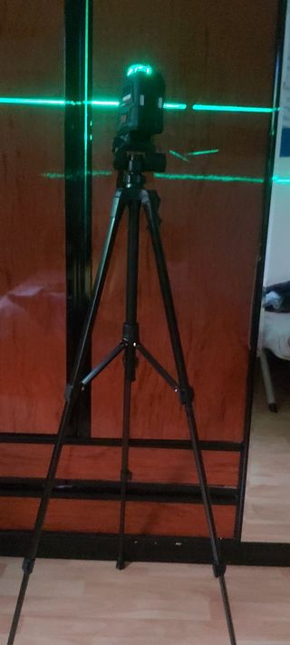 Nivel Láser Parkside 4 líneas cruzadas 360 grados 