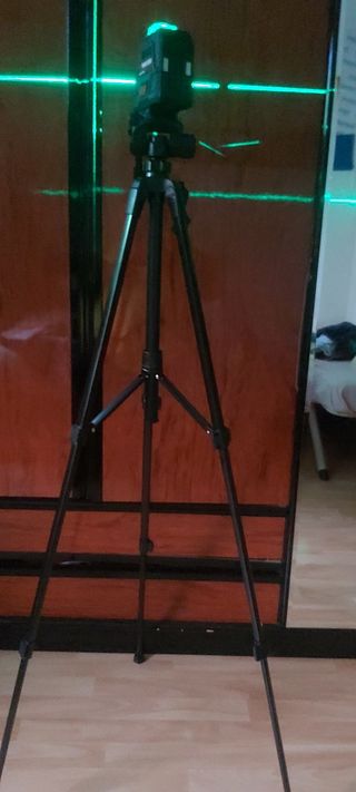 Nivel Láser Parkside 4 líneas cruzadas 360 grados 