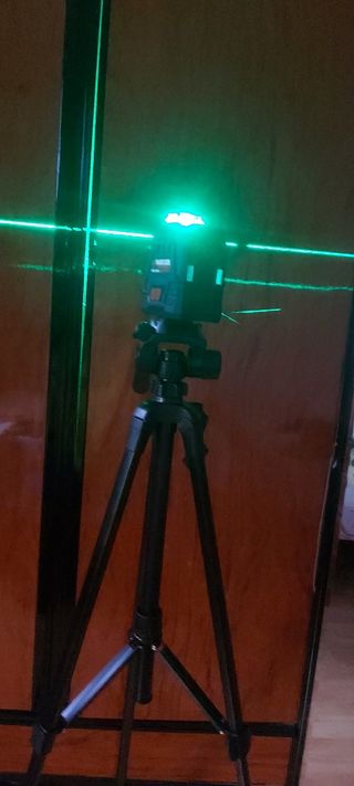 Nivel Láser Parkside 4 líneas cruzadas 360 grados 