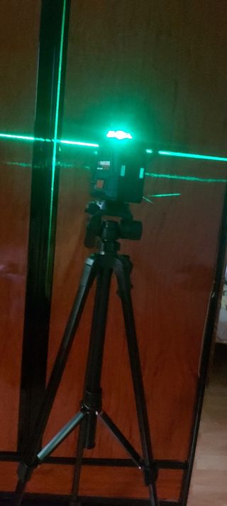 Nivel Láser Parkside 4 líneas cruzadas 360 grados 