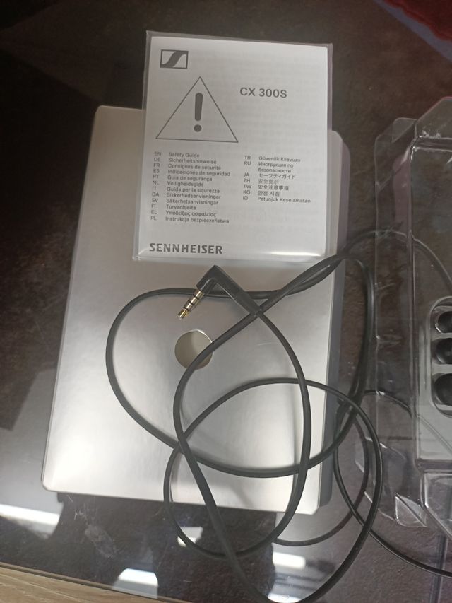 Sennheiser CX 300S - Auriculares negros