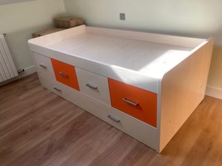Cama nido Ikea con cajones