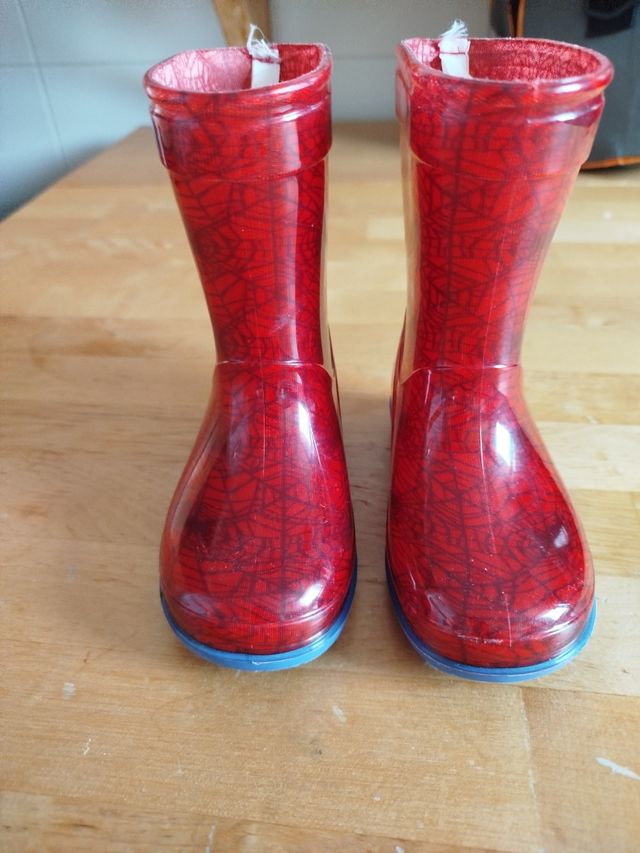 Botas agua Spiderman niño/niña, talla 23