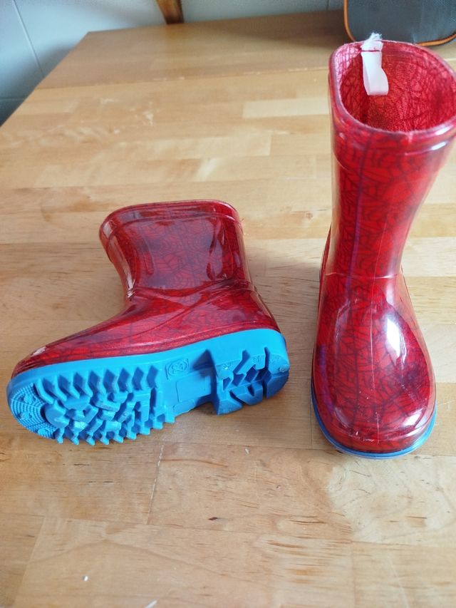 Botas agua Spiderman niño/niña, talla 23