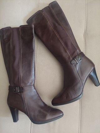 Botas Wonders Marrón Piel - 40