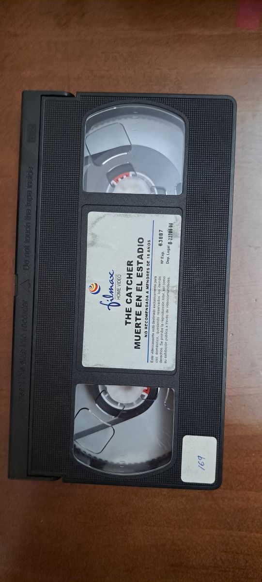 VHS The Catcher - Muere en el Estadio