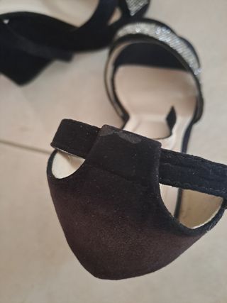 Sandali tacco alto neri