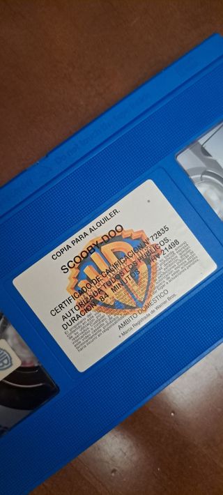 VHS Scooby-Doo (Español)