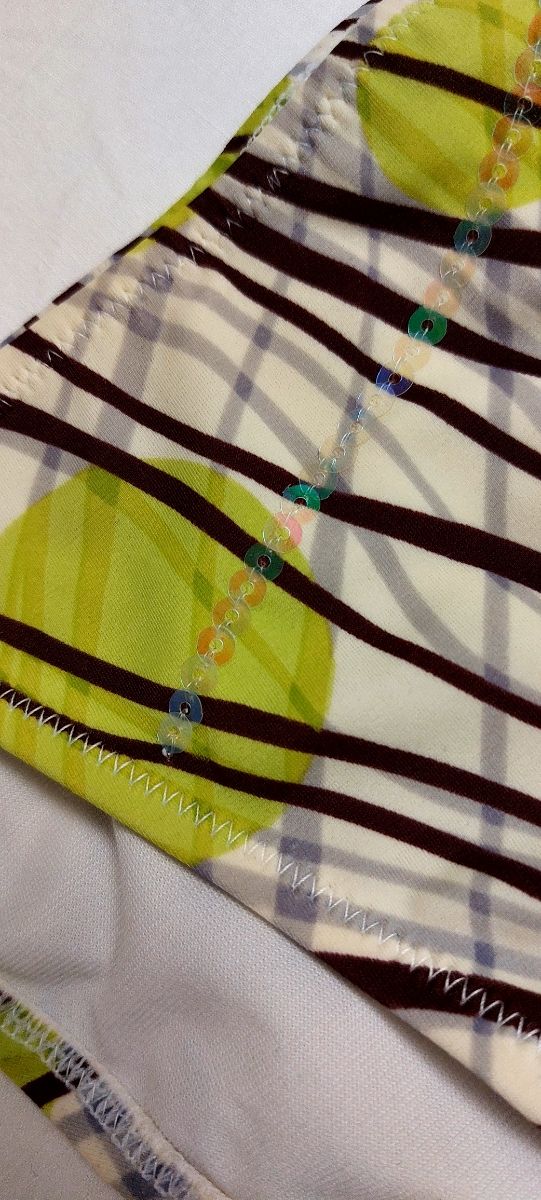 Bikini Yamamay Verde|Bianco Pailettes