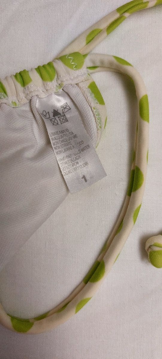 Bikini Yamamay Verde|Bianco Pailettes