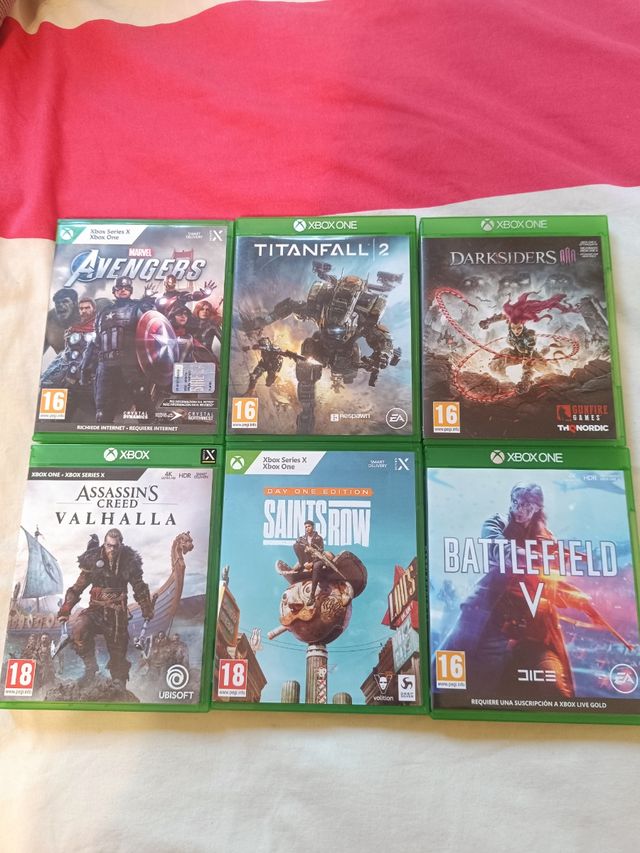 6 Juegos Xbox One - Oferta!