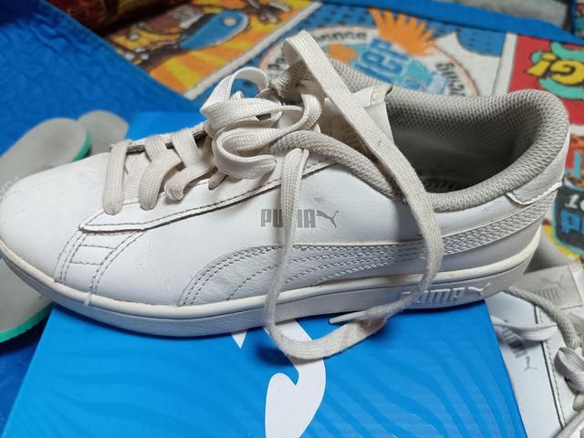 Zapatillas Puma blancas