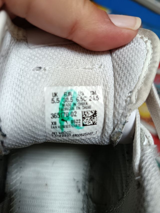 Zapatillas Puma blancas