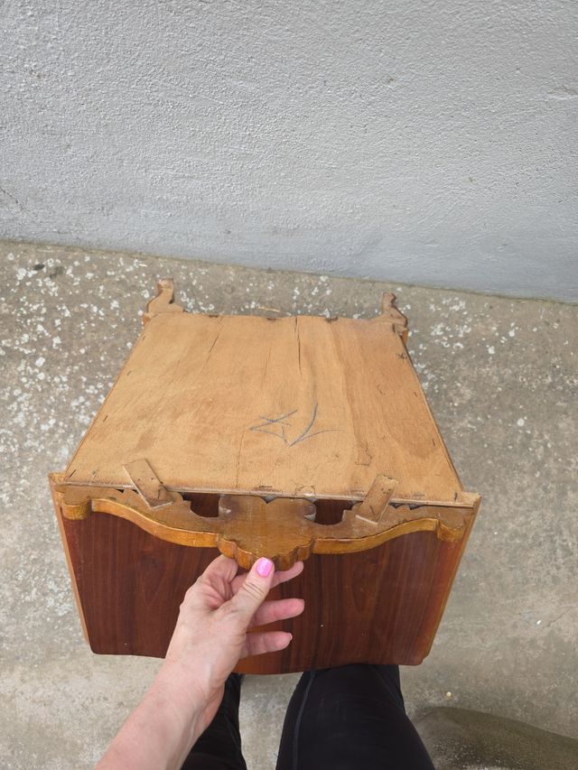 Mesita noche madera | Retro