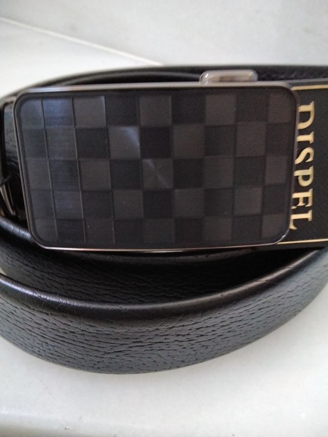 Cinturón DISPEL negro hombre