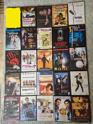 Elegir películas dvd, lote 9, 8 x 12 euros