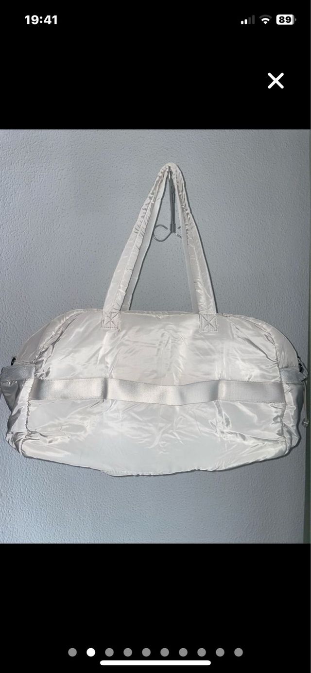 Bolsa viaje gimnasio blanca
 NUEVA A ESTRELLA 