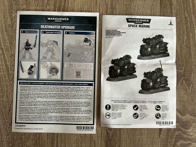 Deathwatch Bikers Warhammer 40k