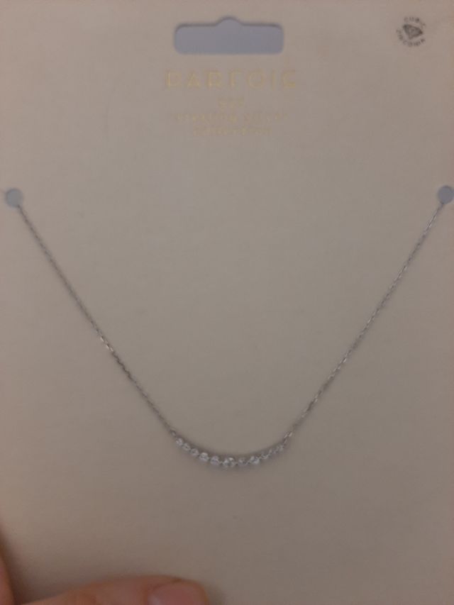 Colgante plata | Diamantes