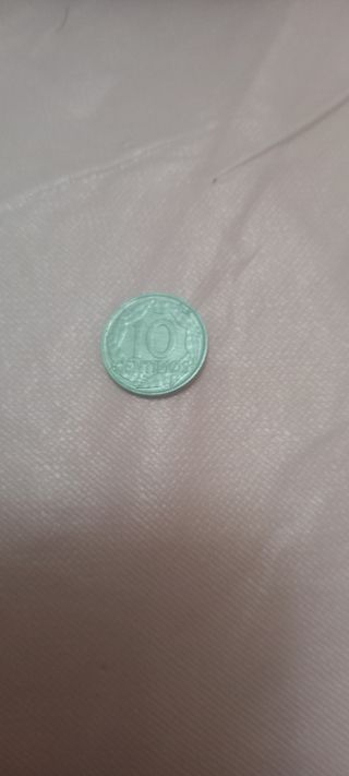 Moneda 10 céntimos España 1959