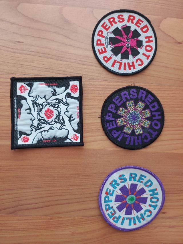 4 Parches Red Hot Chili Peppers