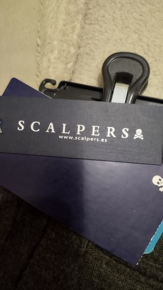 Pantalón Scalpers Gris oscuro Hombre