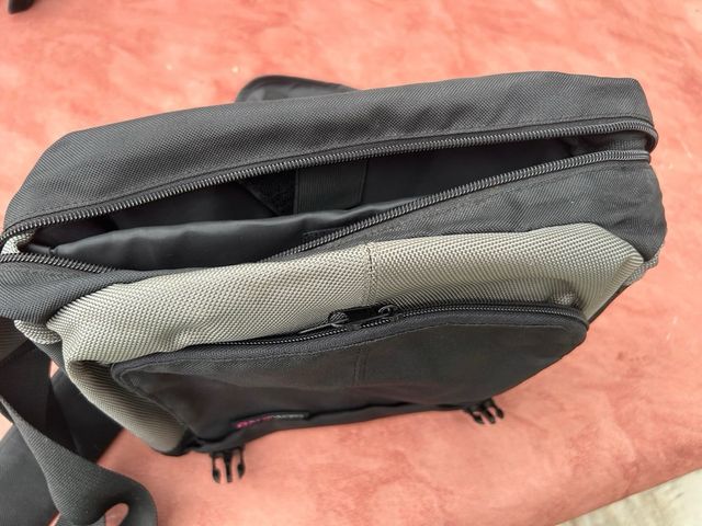 Bolso bandolera negro-gris