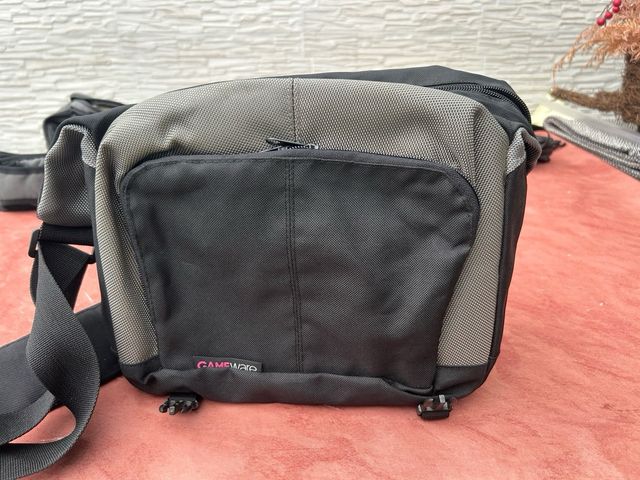 Bolso bandolera negro-gris