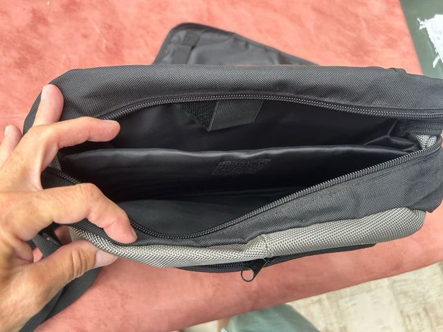 Bolso bandolera negro-gris