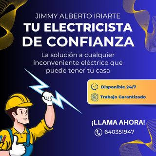 Electricista profesional con experiencia