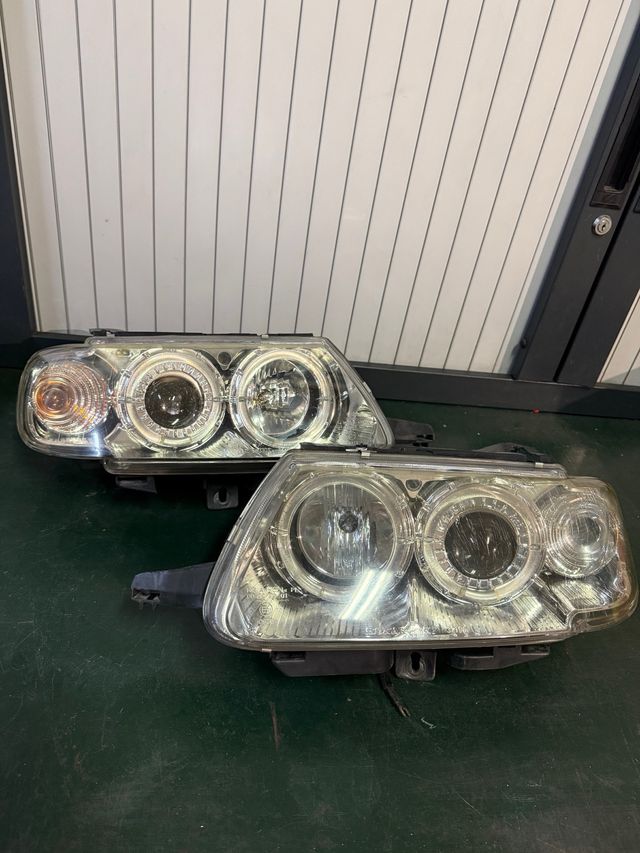 Faros Angel Eyes Citroën Saxo 96-99