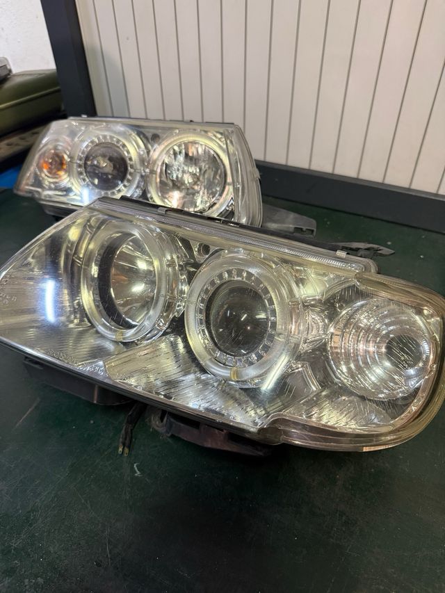 Faros Angel Eyes Citroën Saxo 96-99