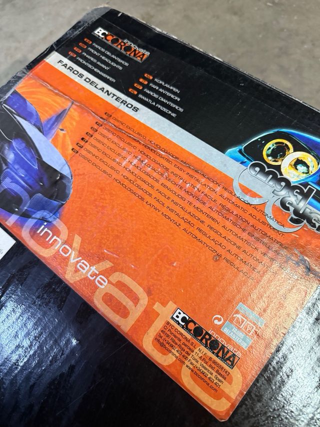 Faros Angel Eyes Citroën Saxo 96-99