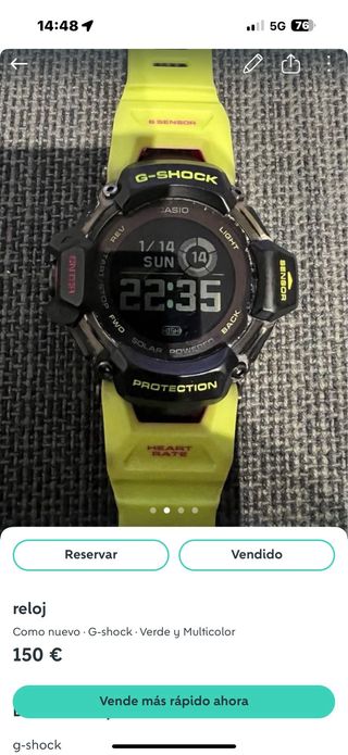 G-Shock Reloj Deportivo - Verde
