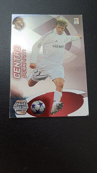 Cromo Beckham Mega Maestros 2006-07