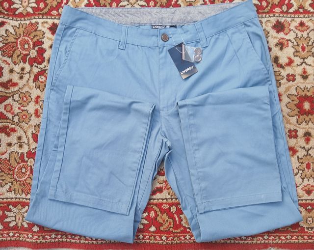 Calças Livergy azuis - Homem