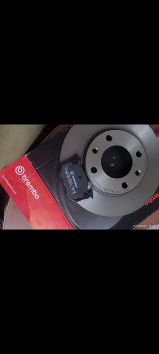 Discos freno Brembo eje trasero
