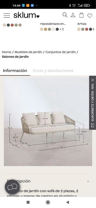 Sofá joaquin 