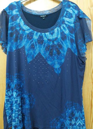 Top Desigual XL - Azul