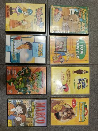 Lote 8 DVD infantiles