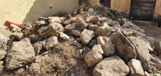 Piedras para muro - 50 piedras aprox.