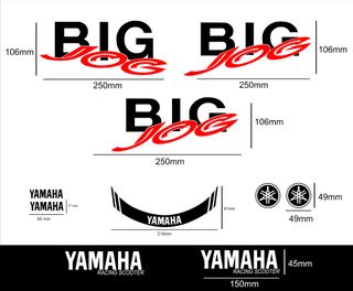 Pegatinas Yamaha Big Jog