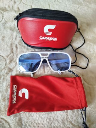 Gafas Carrera blancas y azules