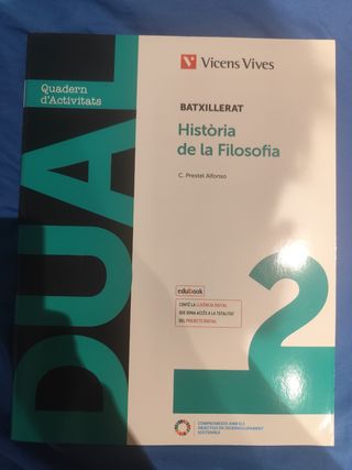 Història De La Filosofia, Batxillerat 2, Dual