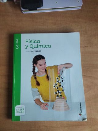 FISICA Y QUIMICA SERIE INVESTIGA 3 ESO SABER HACER