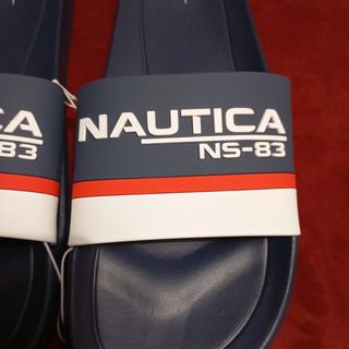 Ciabatte Nautica NS-83 blu/rosse tg.45