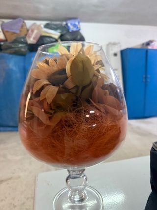 Vaso Decorativo con Fiori Secchi