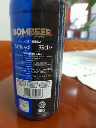 Bottiglia Inter - Bombbeer