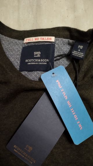 Jersey Scotch&Soda verde oliva